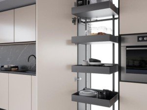 Functional posts Pegasius HYPER 5 shelves / INOXA