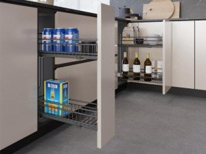 Extractable basket Quadro