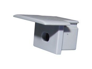 Капачка ZLL-08 с отвор за LED профил LL-05