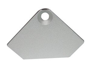 Cap for ALU LED corner profile