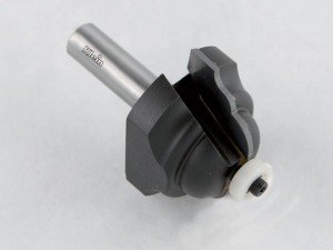 Hw edge moulding bits with ball bearing guide z=2