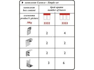Комплект СИМПЛЕ 30кг