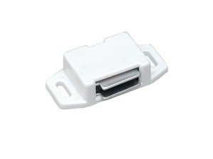 Magnet mounted inside a cabinet or whole 