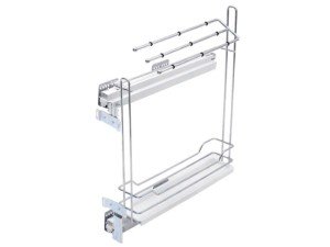 Towels mini pull – out full extension soft closing  - Maxima EVO
