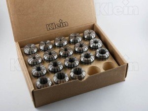 Water-tight spring collet set er 32 - din 6499