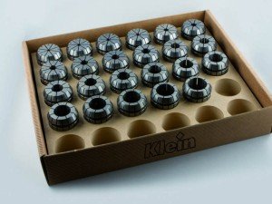 Water-tight spring collet set er 40 - din 6499