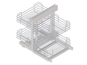Corner comfort with full extension drawers- VARIANT