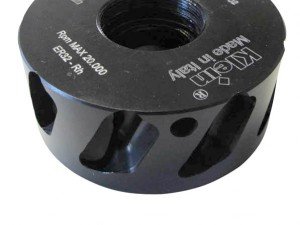 Dust & chip extraction nut "tornado®"