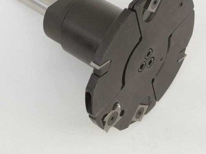 Hw insert adjustable router cutters for grooving