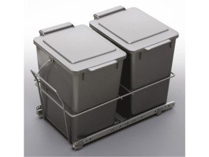 Double waste bin pul-out - STANDART