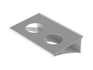 Shelf for glasses