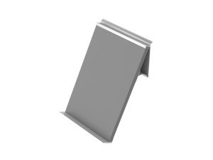 Upper profile display shelf