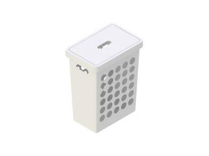 Laundry basket 33 litres PVC