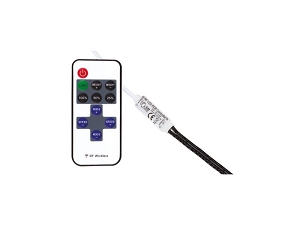 RGB LED RF управление (контролер и дистанционно)  + разпределител 4 гнезда