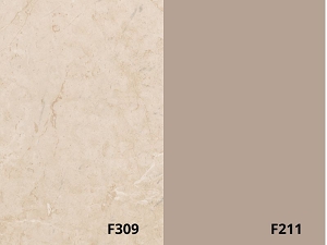 Гръб F309/F211 Перлино червеникаво