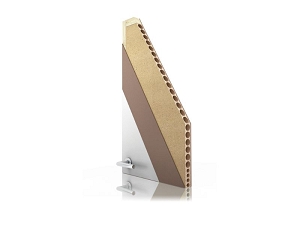 Perforated chipboard for doors RT7