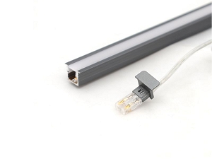 LED алуминиево профилно осветление за прерязване MH01B - 10W/m, 12V