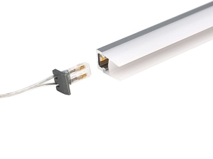LED алуминиево профилно осветление за прерязване MH04B - 10W/m, 12V