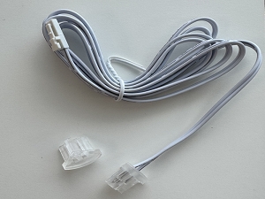 Saria C end caps left without cable+ right with cable