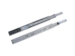 Ballbearing slide, full extension, soft closing, H45mm, REJS